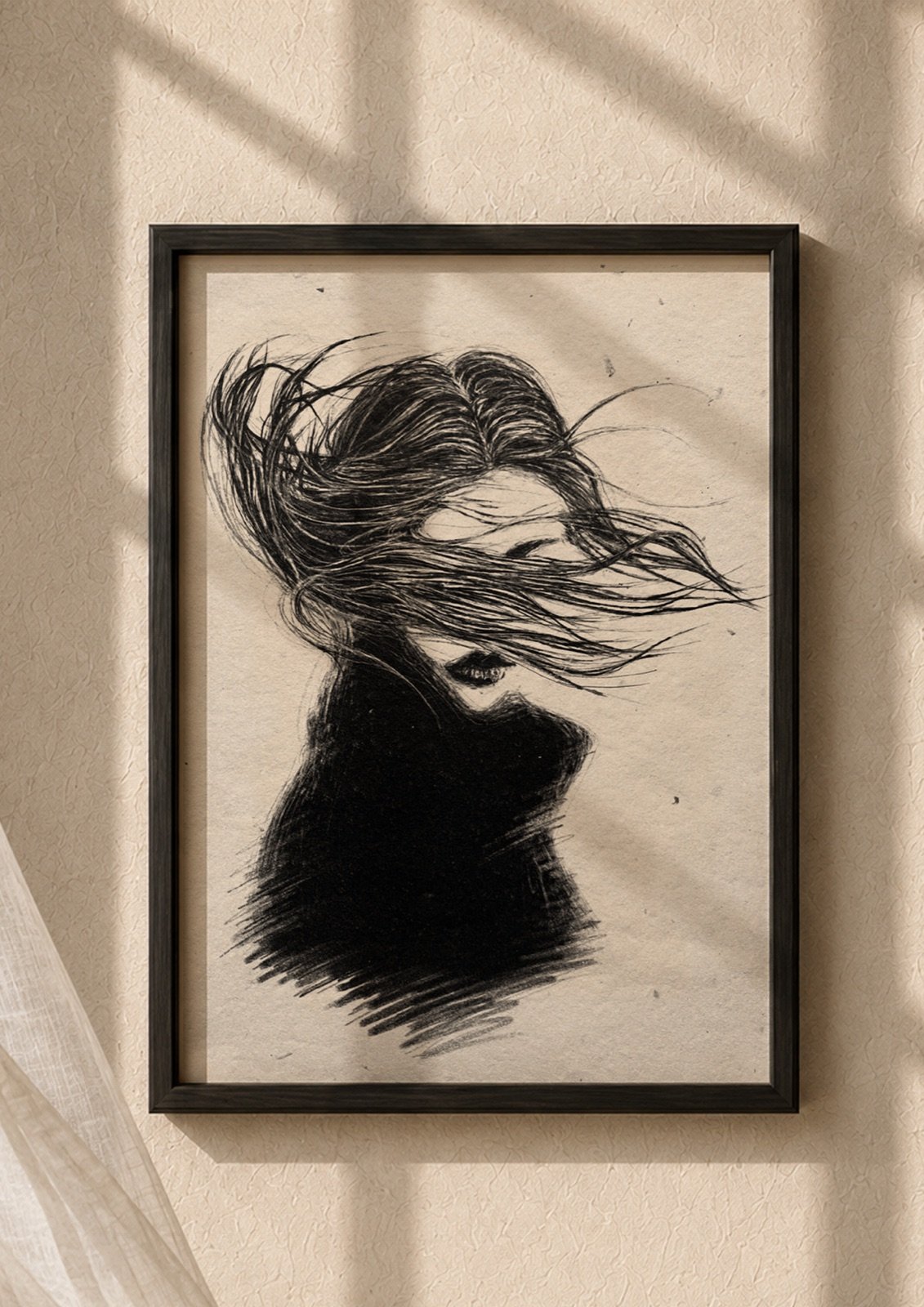 Danza. Tinta, 30 × 21 cm. Norelys Correa