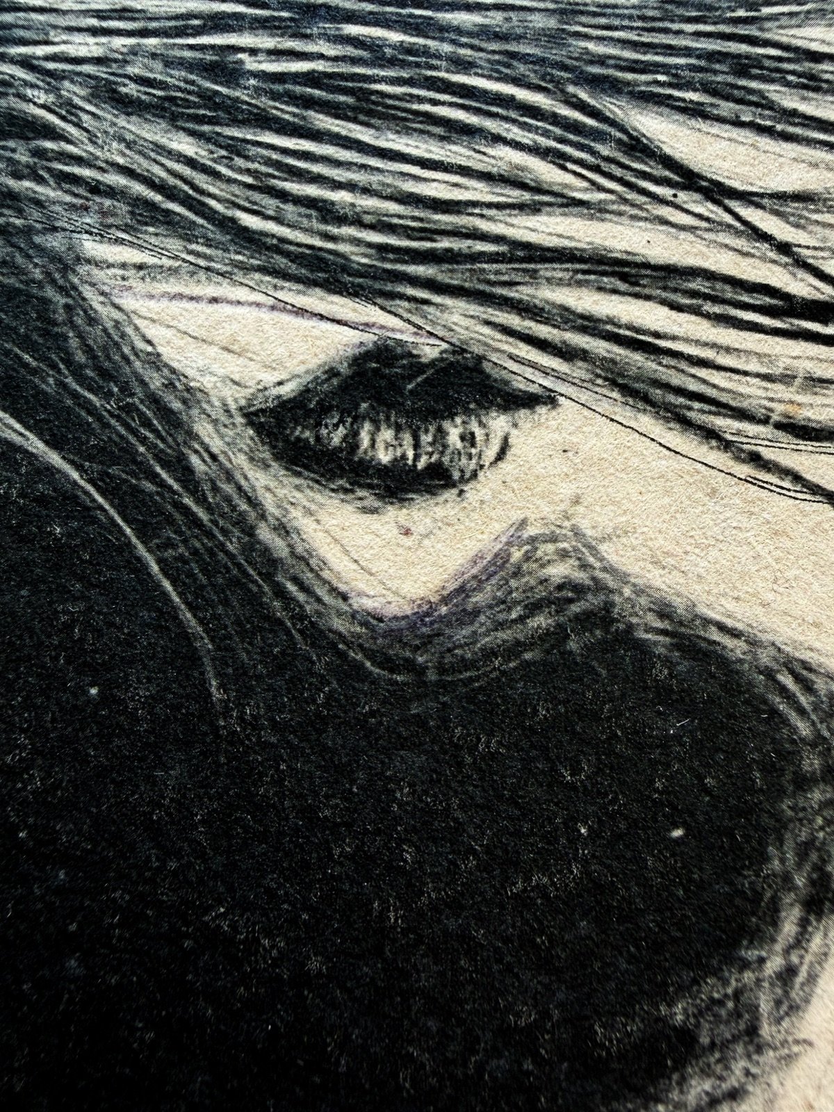 Danza. Tinta, 30 × 21 cm. Norelys Correa