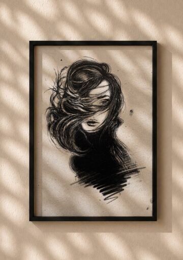 Inasible. Tinta, 30 × 21 cm. Norelys Correa