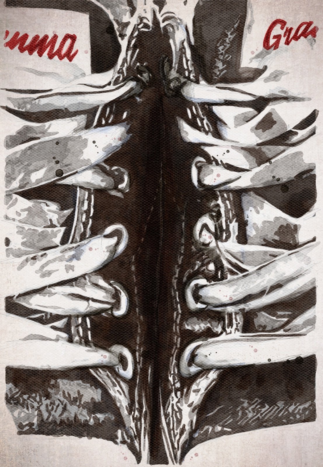 Bayamesa. Acuarela digital, 30 × 21 cm. Norelys Correa