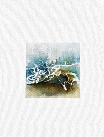 Terrá. Acuarela, 30 × 21 cm. Norelys Correa