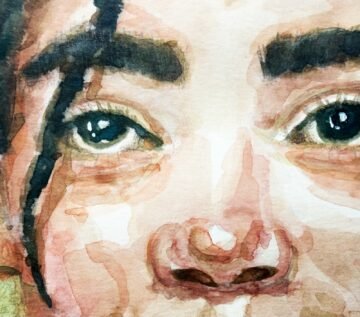 Moroccan Soul. Acuarela, 30 × 42 cm. Norelys Correa