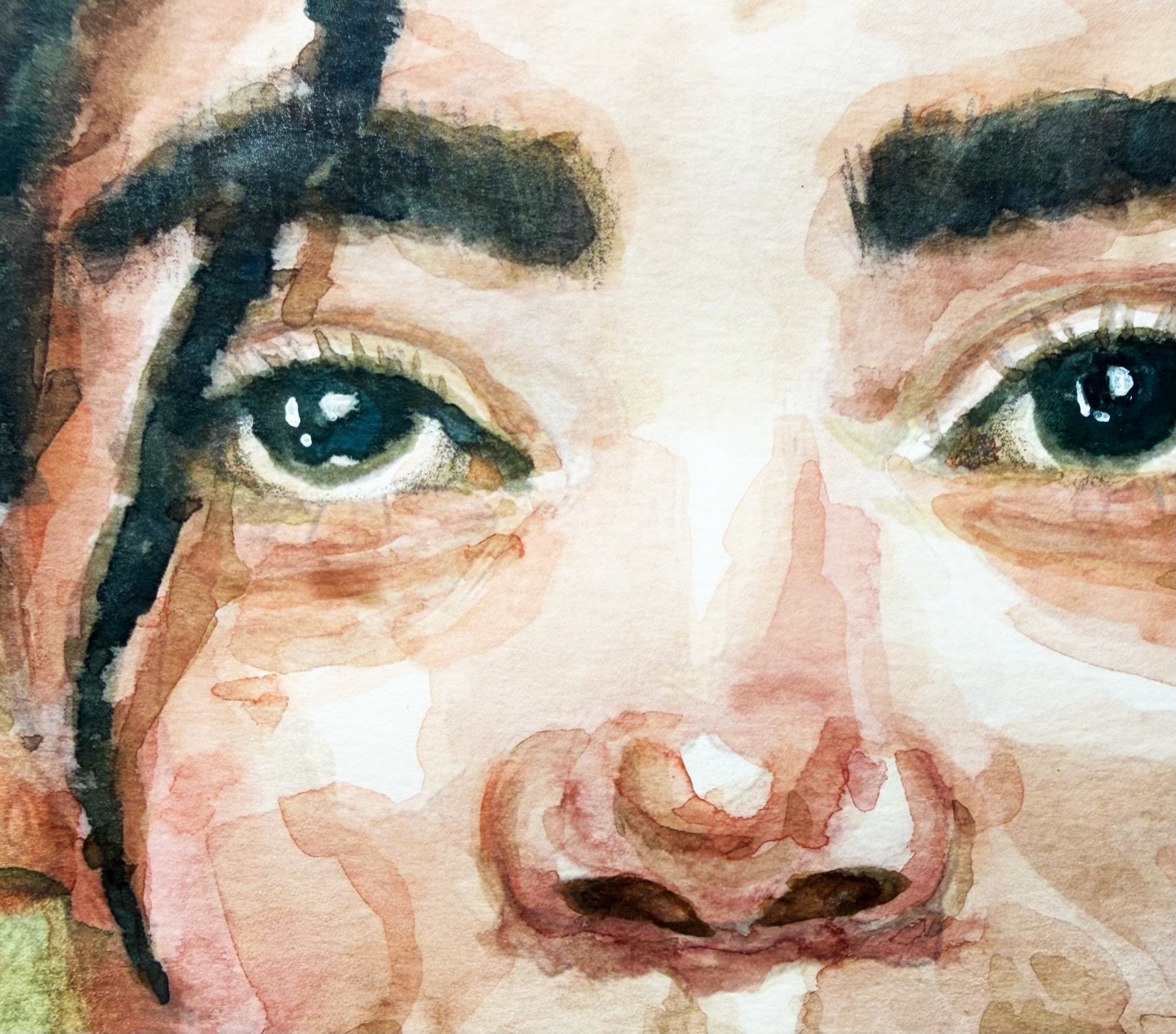 Moroccan Soul. Acuarela, 30 × 42 cm. Norelys Correa