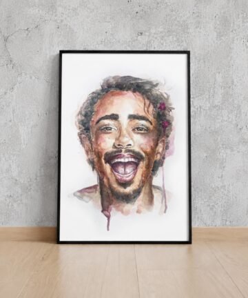 Wynwood Freedom. Acuarela, 30 × 42 cm. Norelys Correa