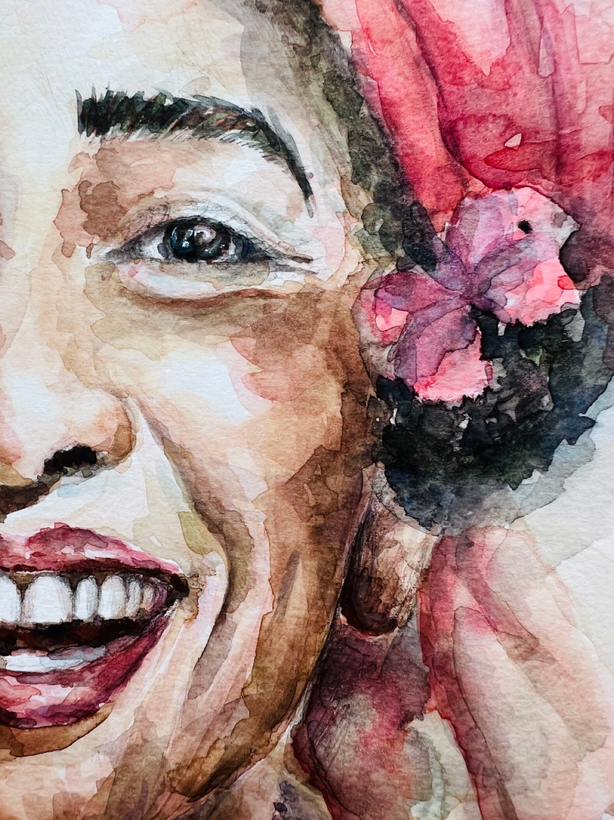 Wynwood Memories. Acuarela, 30 × 42 cm. Norelys Correa