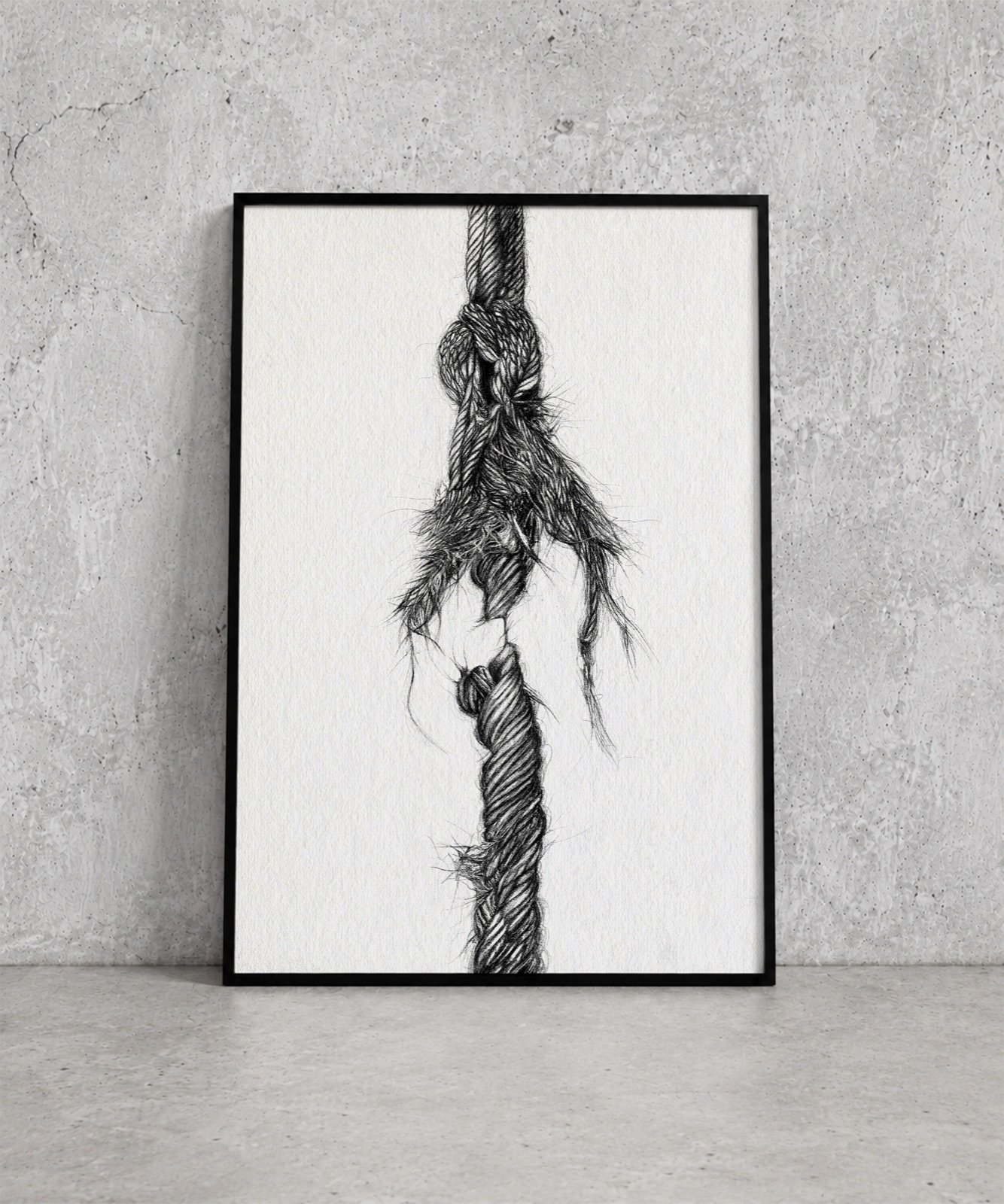 Blunder. Tinta, 30 × 21 cm. Norelys Correa