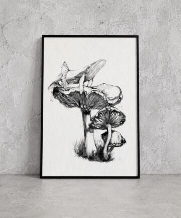 Heavy. Tinta, 30 × 21 cm. Norelys Correa