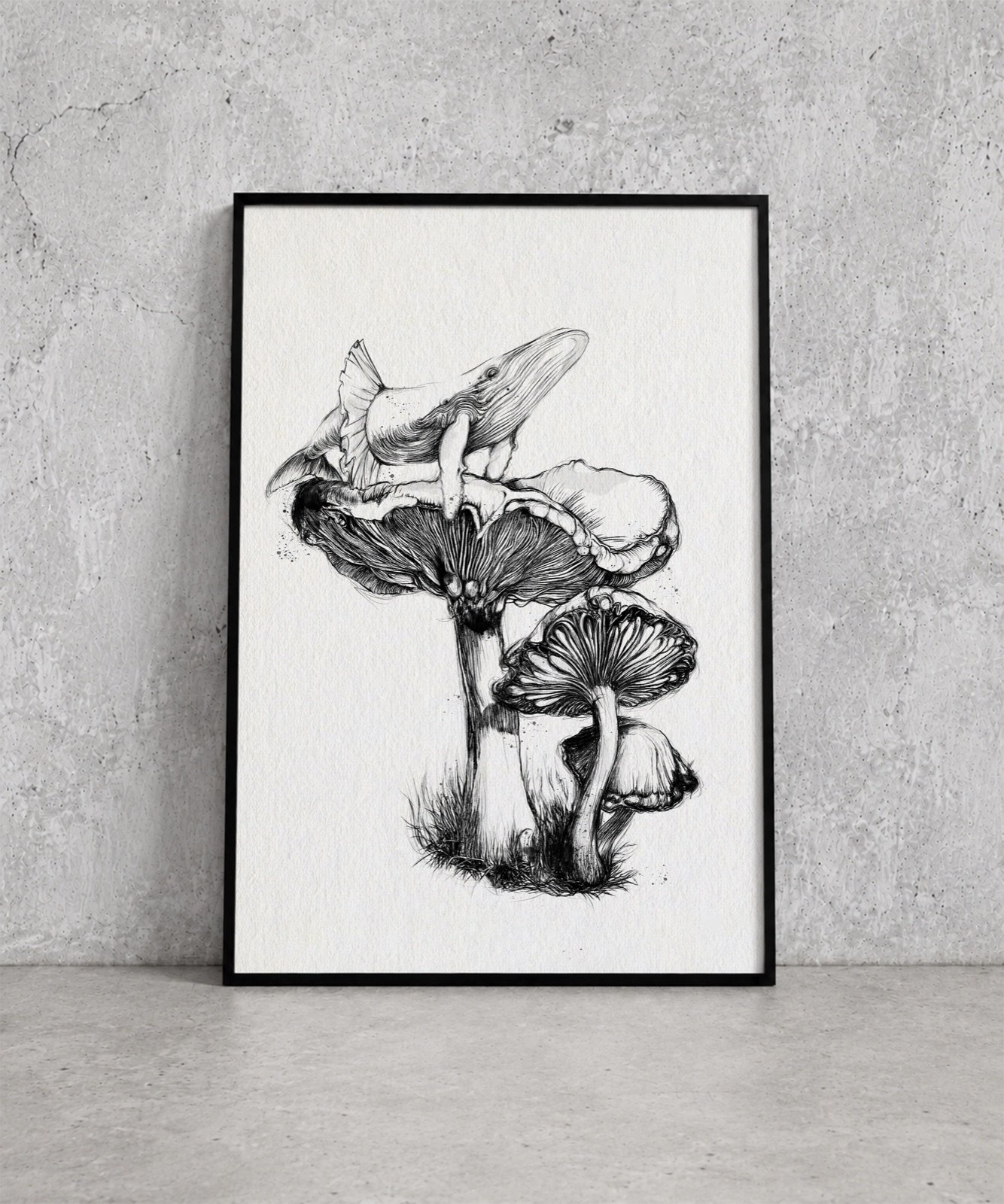 Heavy. Tinta, 30 × 21 cm. Norelys Correa