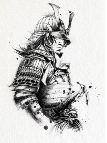 Ragged. Tinta, 30 × 21 cm. Norelys Correa
