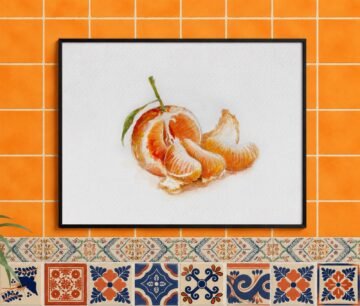 Neroli. Acuarela, 30 × 21 cm. Norelys Correa