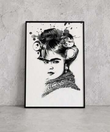 CROWN. Tinta, 30 × 21 cm. Norelys Correa