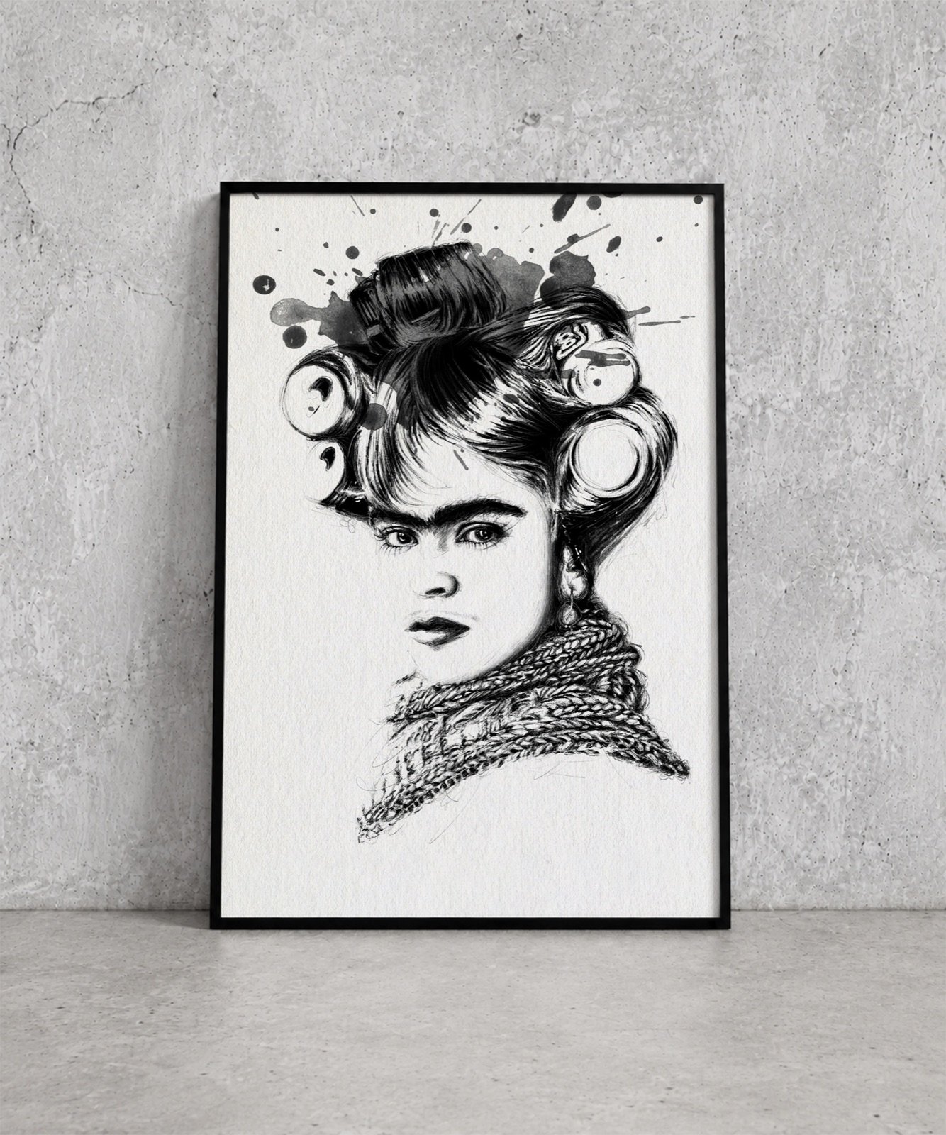 CROWN. Tinta, 30 × 21 cm. Norelys Correa